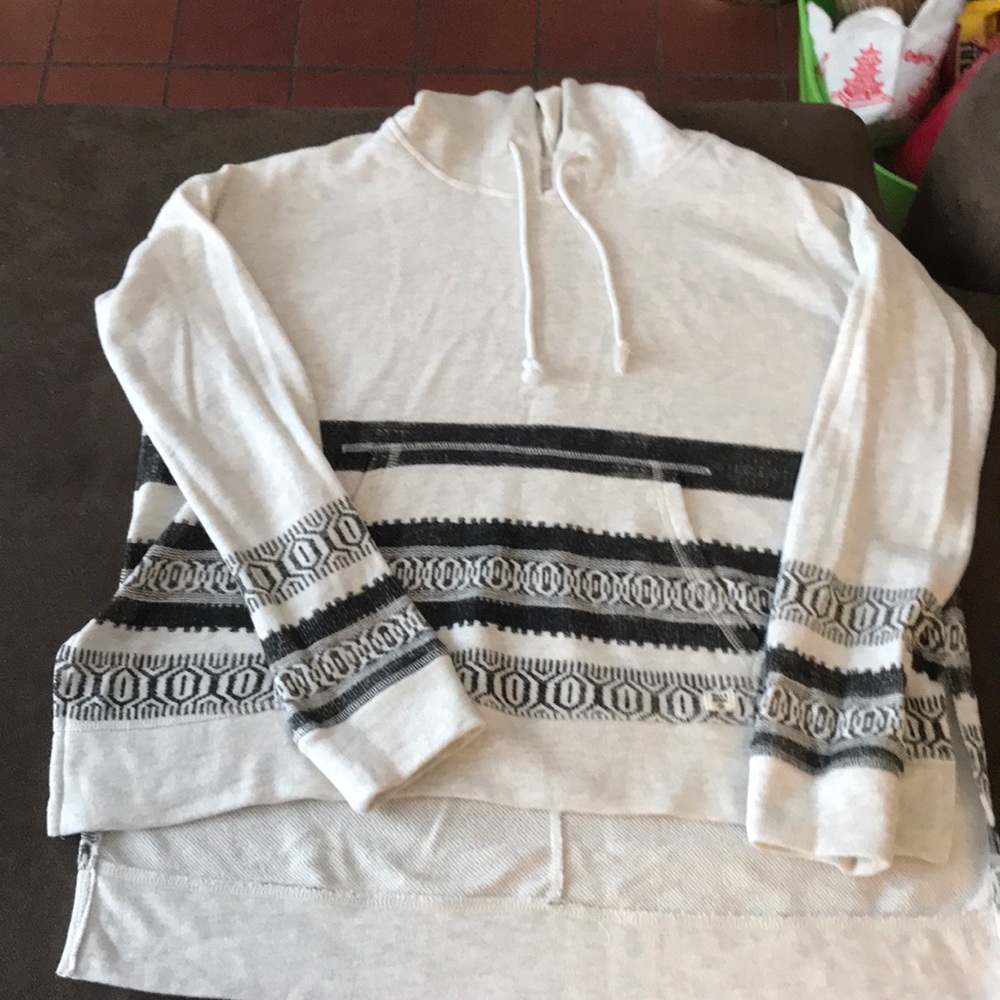 Cream heather Billabong hoodie